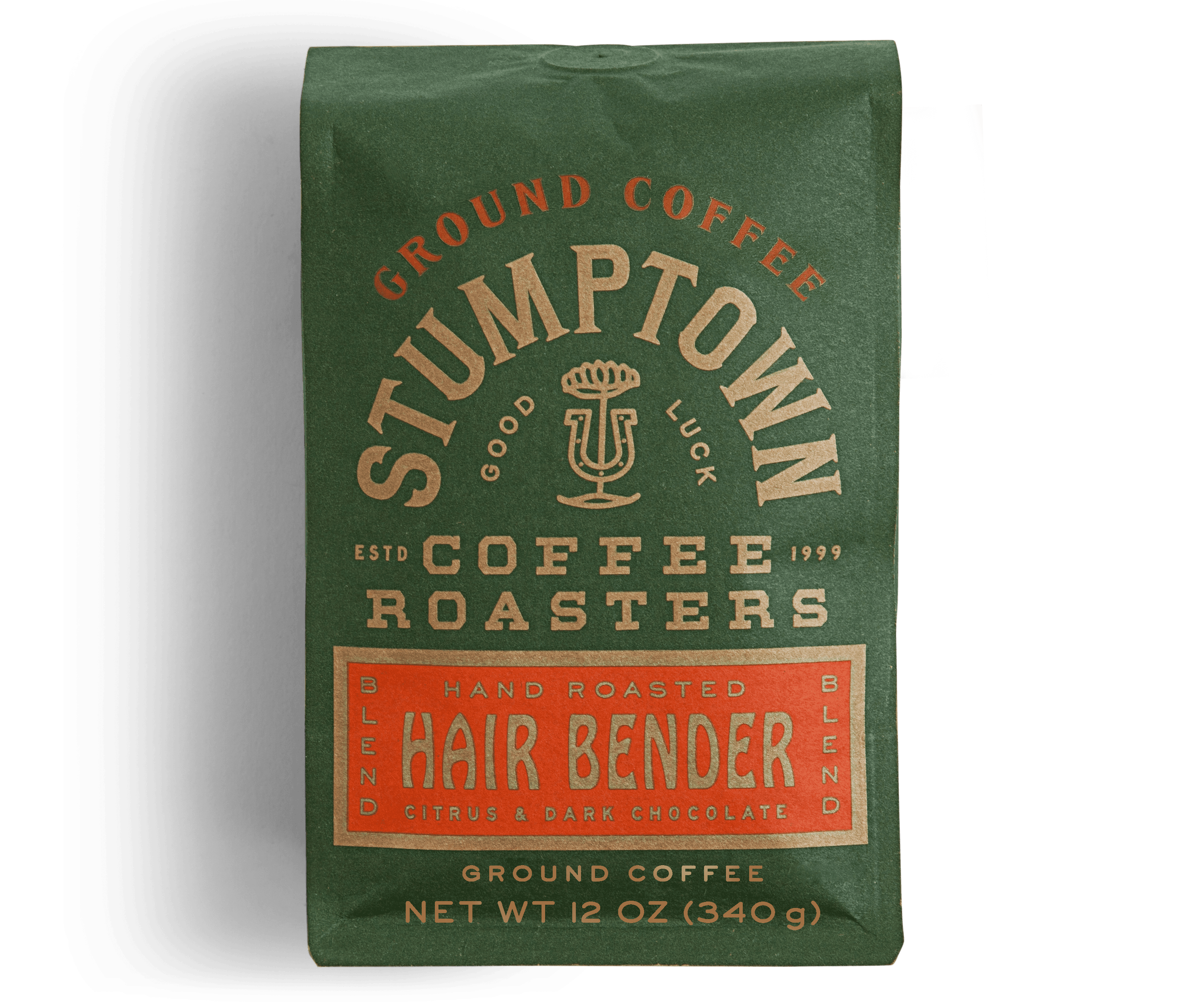 Stumptown Ground Hair Bender, 12 oz ground-coffee bag