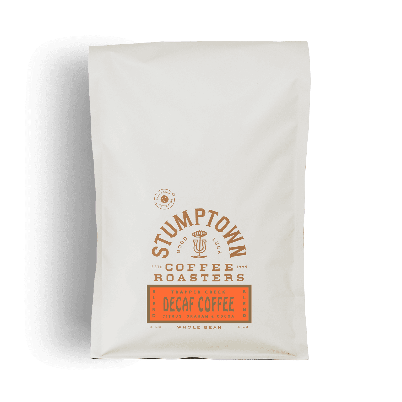 Stumptown Trapper Creek Decaf, 5 lb whole-bean bag