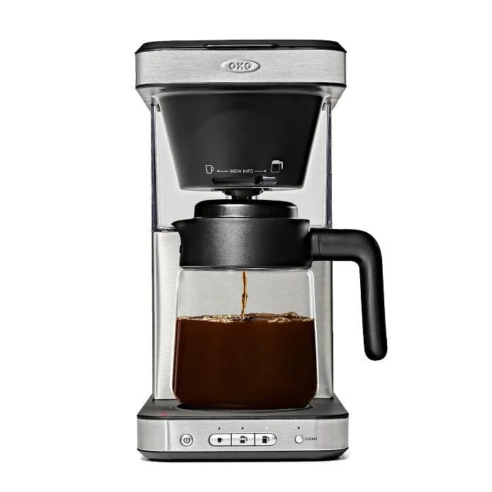 OXO 8-Cup Coffee Maker with Podless Single-Serve Function and Glass Carafe